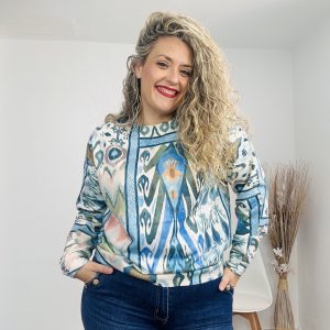 Jersey Picasso azul