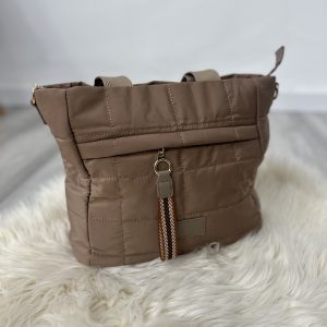Bolso acolchado llavero topo