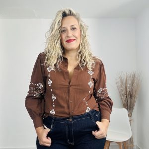 Camisa Ana marrón