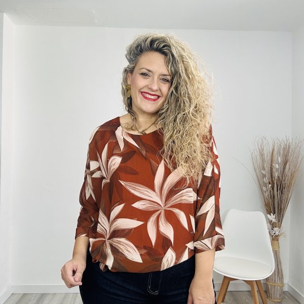 Blusa Yolanda cuero