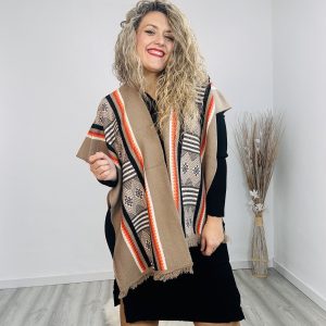 Poncho Azteca camel