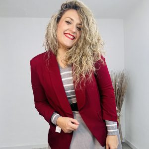 Blazzer Isabel burdeos