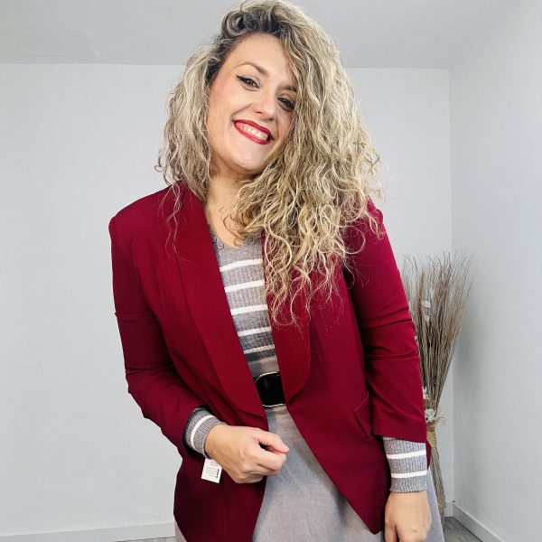 Blazzer Isabel burdeos