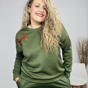 Sudadera H verde