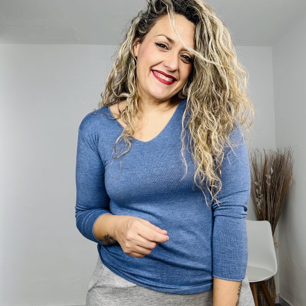 Camiseta basic Perú azul