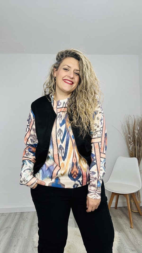 Chaleco Pilar negro