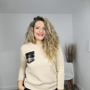 Sudadera Dubái cuadros