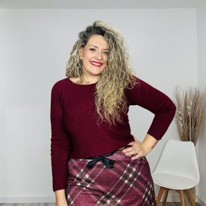 Jersey Sevilla caja burdeos