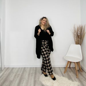 Cárdigan Noruega negro