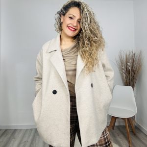 Abrigo Paulina beige
