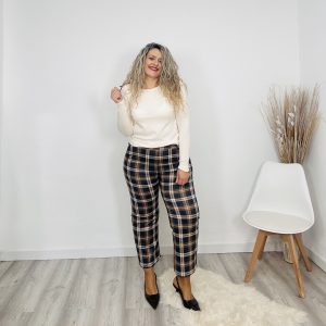 Pantalón Ajedréz azul