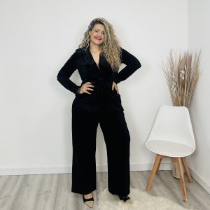 Traje terciopelo Anabel negro