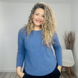 Jersey Sevilla caja azul azafata