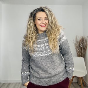 Jersey Grecas 2 gris