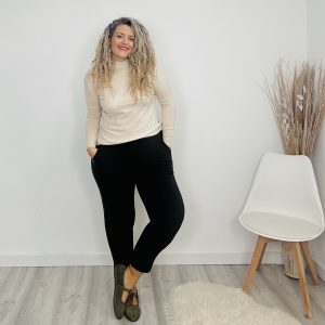 Legins hebilla verde