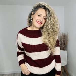 Jersey Diana burdeos