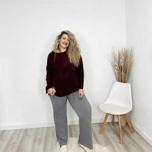 Pantalón Canale lateral gris