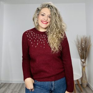 Jersey Estela burdeos