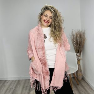 Pañoleta Navidad Rosa