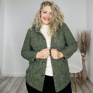 Abrigo Corto Carlota verde