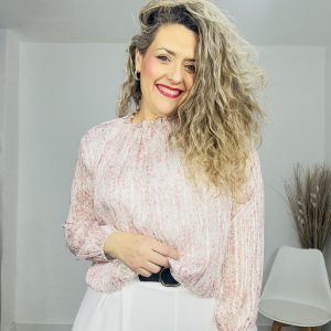 Blusa Alelí rosa