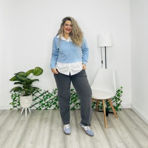 Pantalón Balón 9933gris