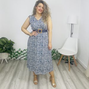 Vestido Egipto azul