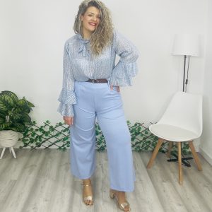 Pantalón Roma celeste