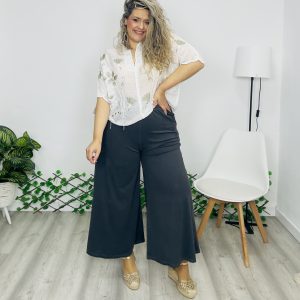 Pantalón tencel 2684 gris