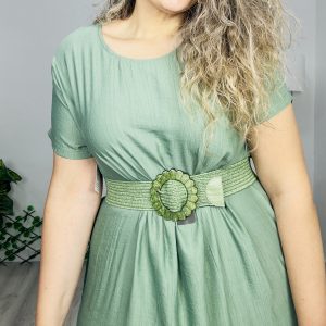 Cinturón margarita verde