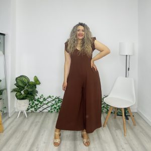 Mono Abanico marrón