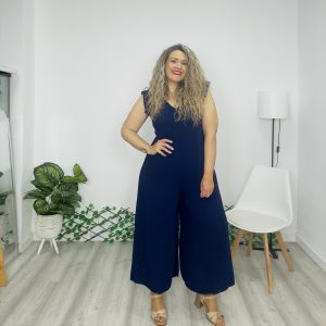 Mono Abanico azul marino