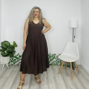 Vestido Dulce marrón