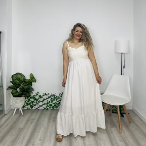 Vestido Andrea beige