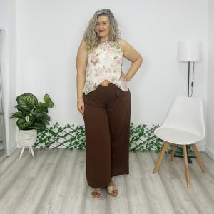 Pantalón Selena marrón
